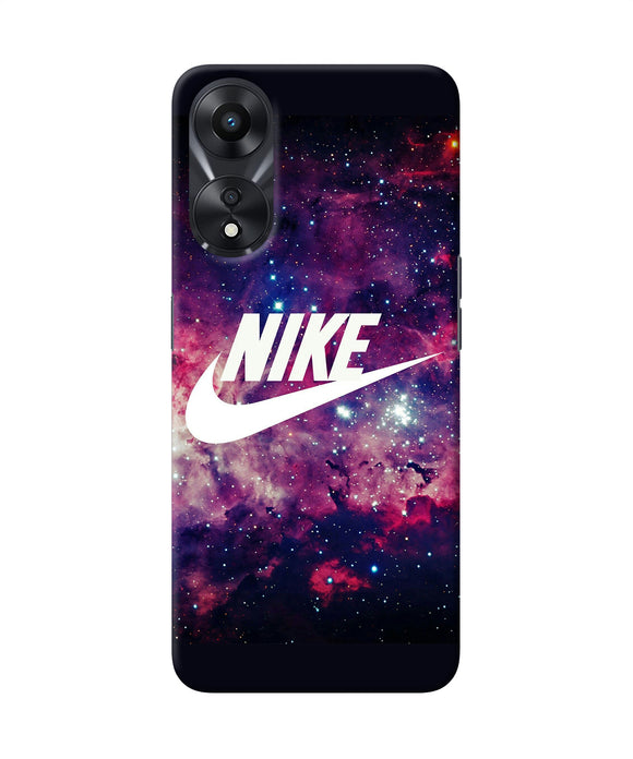 NIke galaxy logo Oppo A78 5G Back Cover