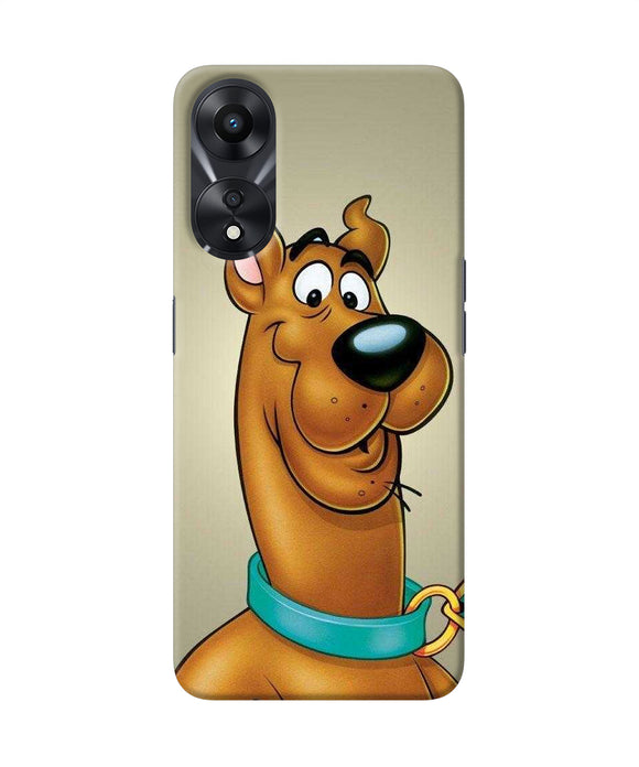 Scooby doo dog Oppo A78 5G Back Cover