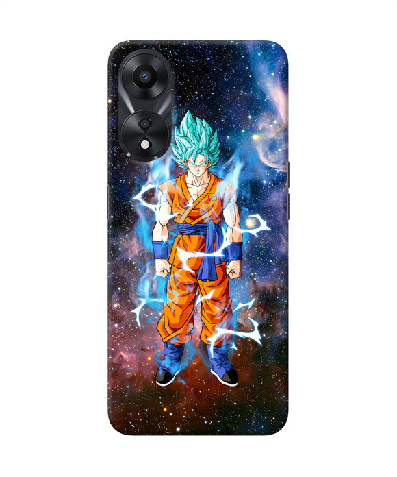 Vegeta goku galaxy Oppo A78 5G Back Cover