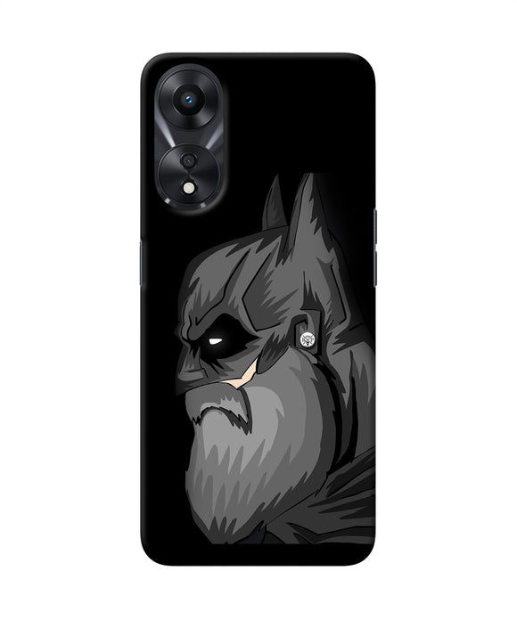 Batman with beard Oppo A78 5G Back Cover