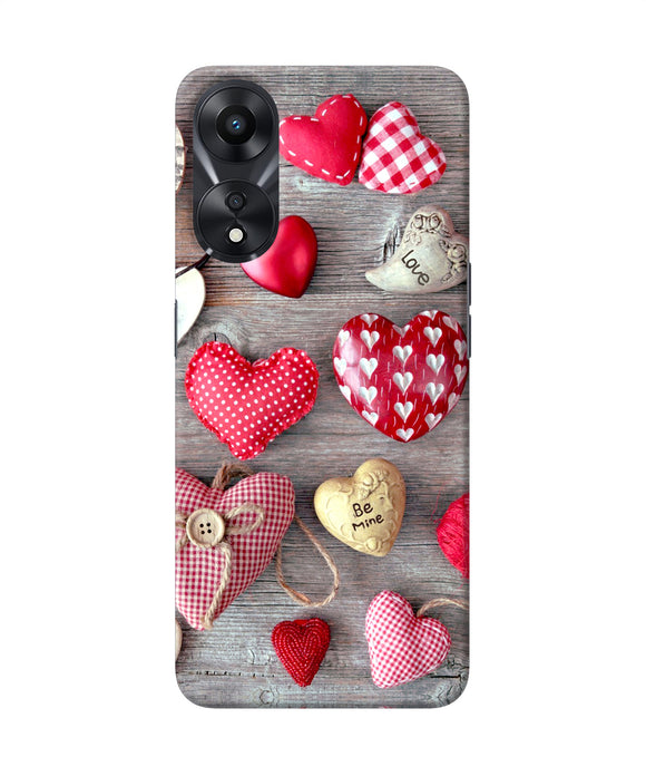 Heart gifts Oppo A78 5G Back Cover