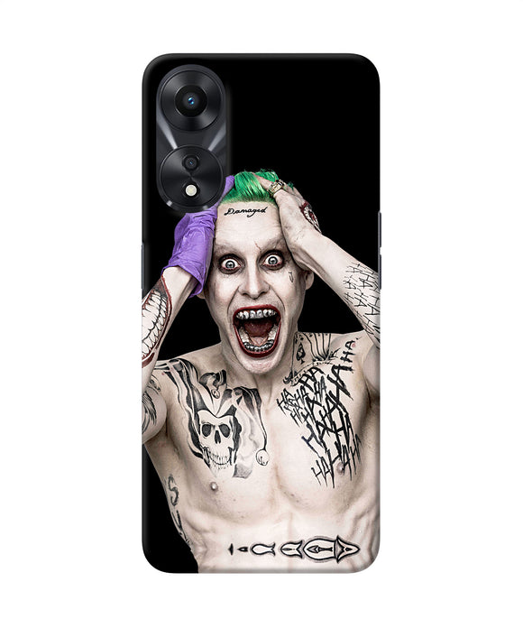 Tatoos joker Oppo A78 5G Back Cover
