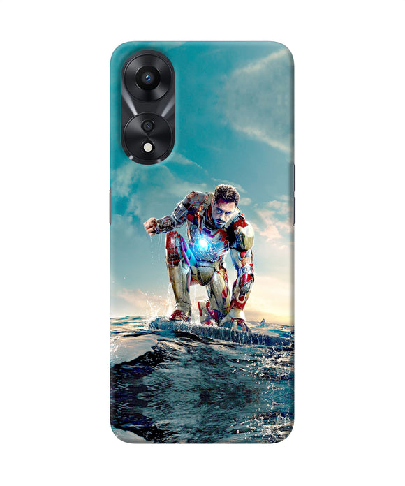 Ironman sea side Oppo A78 5G Back Cover