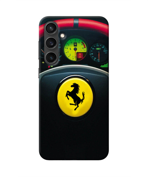 Ferrari Steeriing Wheel Samsung S23 Real 4D Back Cover