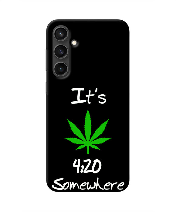 Weed Quote Samsung S23 Real 4D Back Cover