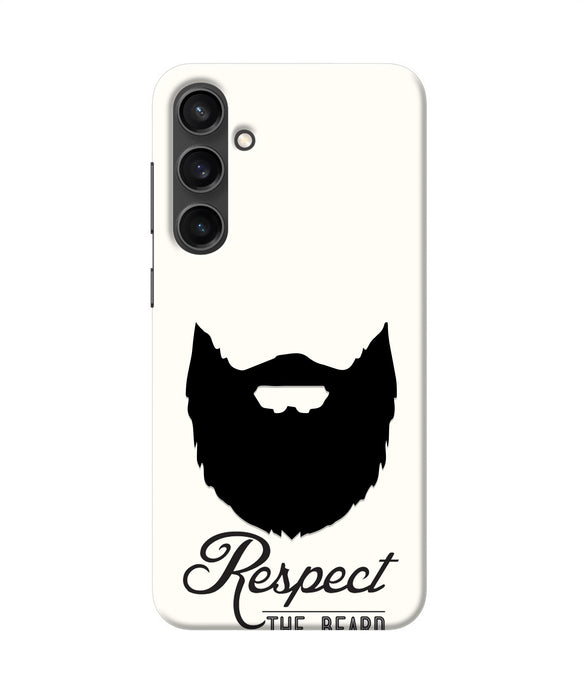 Respect the Beard Samsung S23 Real 4D Back Cover