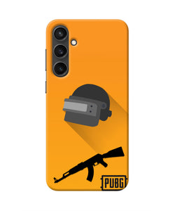 PUBG Helmet and Gun Samsung S23 Real 4D Back Cover