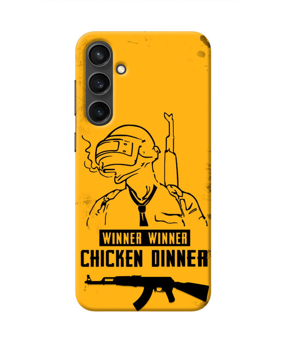 PUBG Chicken Dinner Samsung S23 Real 4D Back Cover