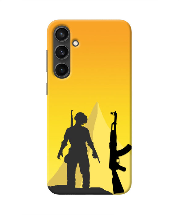 PUBG Silhouette Samsung S23 Real 4D Back Cover