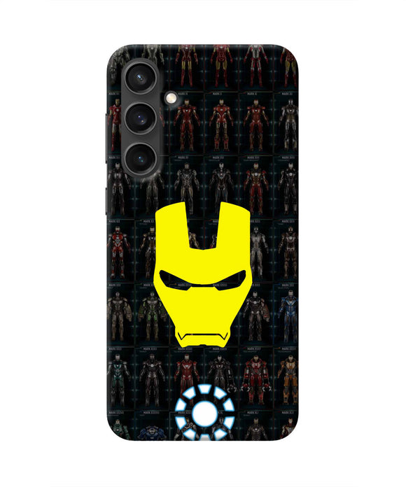 Iron Man Suit Samsung S23 Real 4D Back Cover