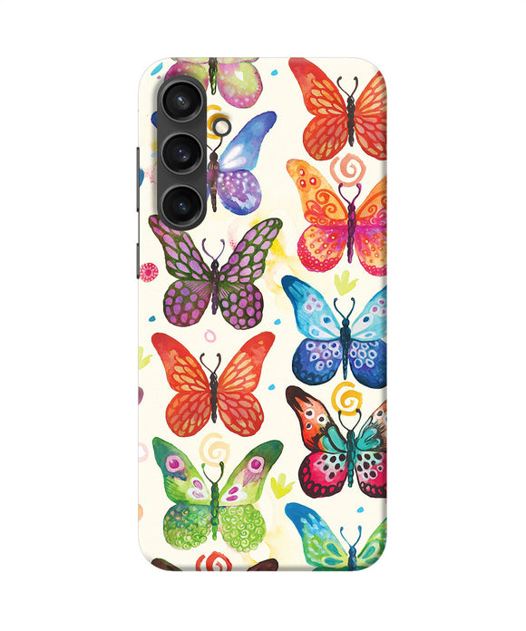 Abstract butterfly print Samsung S23 Back Cover