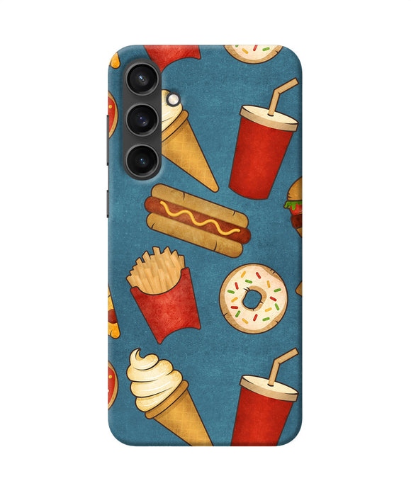 Abstract food print Samsung S23 Back Cover