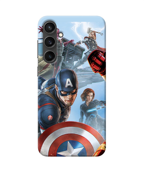 Avengers on the sky Samsung S23 Back Cover