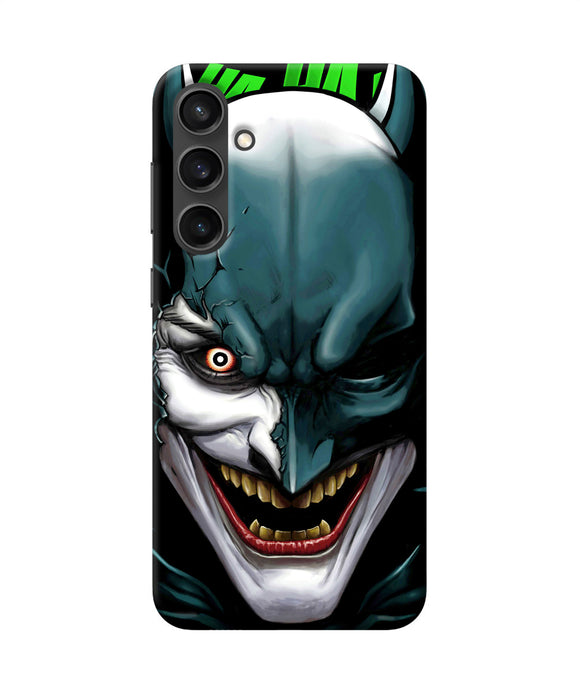 Batman joker smile Samsung S23 Back Cover