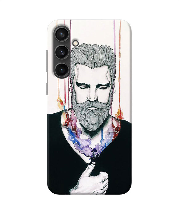 Beard man character Samsung S23 Back Cover