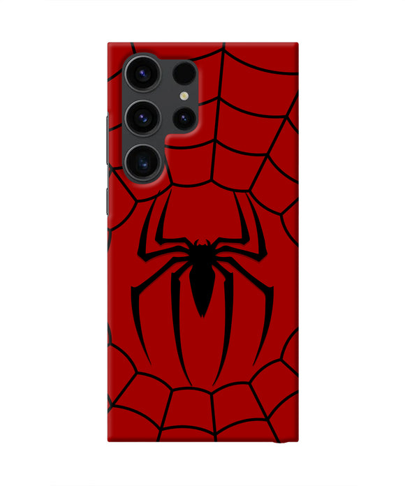 Spiderman Web Samsung S23 Ultra Real 4D Back Cover