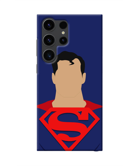 Superman Cape Samsung S23 Ultra Real 4D Back Cover