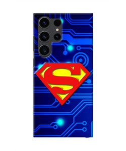 Superman Abstract Samsung S23 Ultra Real 4D Back Cover