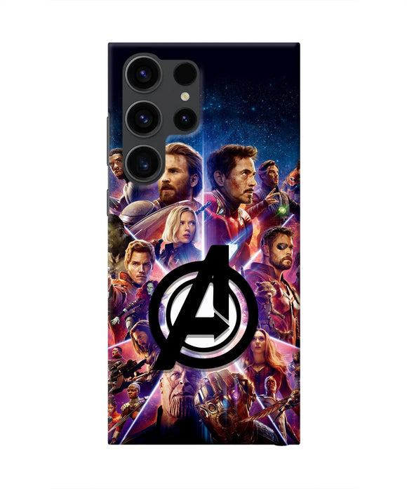 Avengers Superheroes Samsung S23 Ultra Real 4D Back Cover