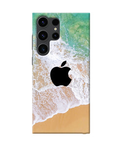 Apple Ocean Samsung S23 Ultra Real 4D Back Cover