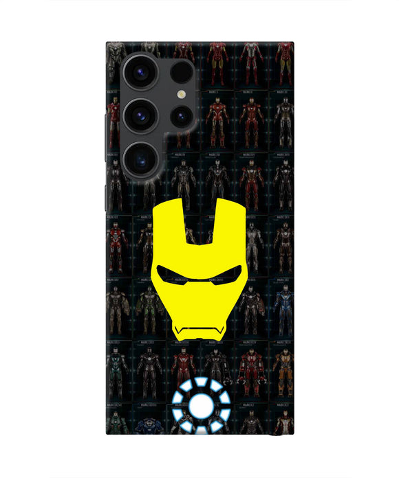 Iron Man Suit Samsung S23 Ultra Real 4D Back Cover