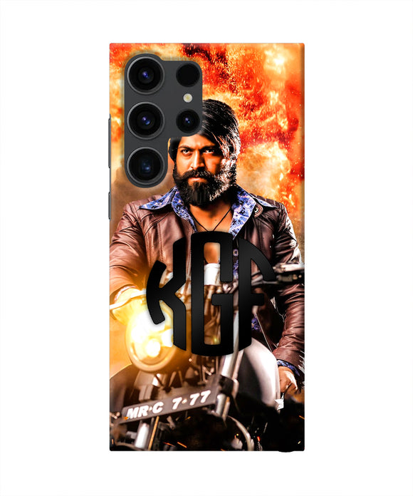 Rocky Bhai on Bike Samsung S23 Ultra Real 4D Back Cover