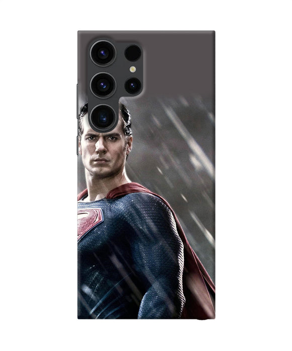 Superman man of steel Samsung S23 Ultra Back Cover