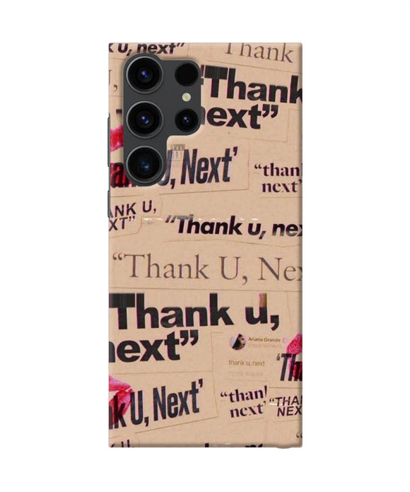 Thank you next Samsung S23 Ultra Back Cover