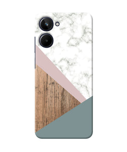Marble wood Abstract Realme 10 Back Cover