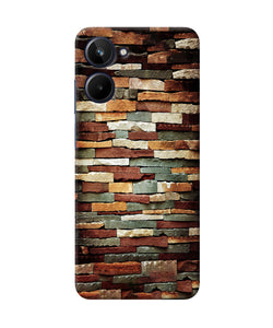 Bricks Pattern Realme 10 Back Cover