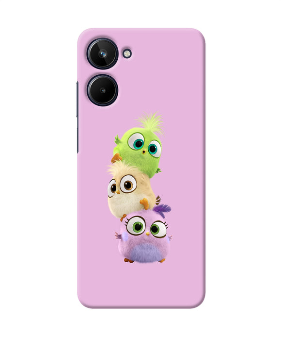 Cute Little Birds Realme 10 Back Cover