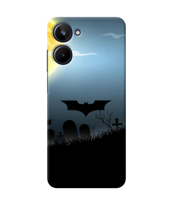 Batman Scary cemetry Realme 10 Real 4D Back Cover