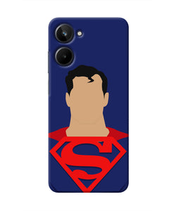 Superman Cape Realme 10 Real 4D Back Cover