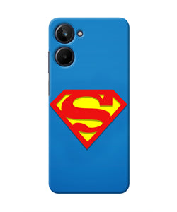 Superman Blue Realme 10 Real 4D Back Cover