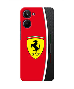 Ferrari Abstract Realme 10 Real 4D Back Cover