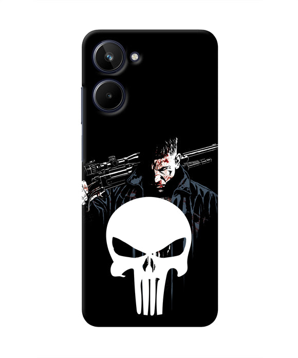 Punisher Character Realme 10 Real 4D Back Cover