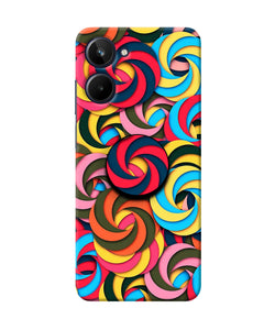 Spiral Pattern Realme 10 Pop Case