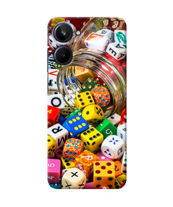 Colorful Dice Realme 10 Back Cover