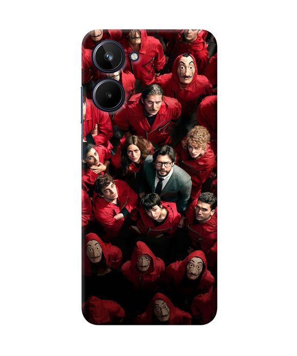Money Heist Professor with Hostages Realme 10 Back Cover