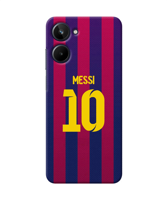Messi 10 tshirt Realme 10 Back Cover