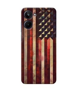 Vintage US flag Realme 10 Back Cover