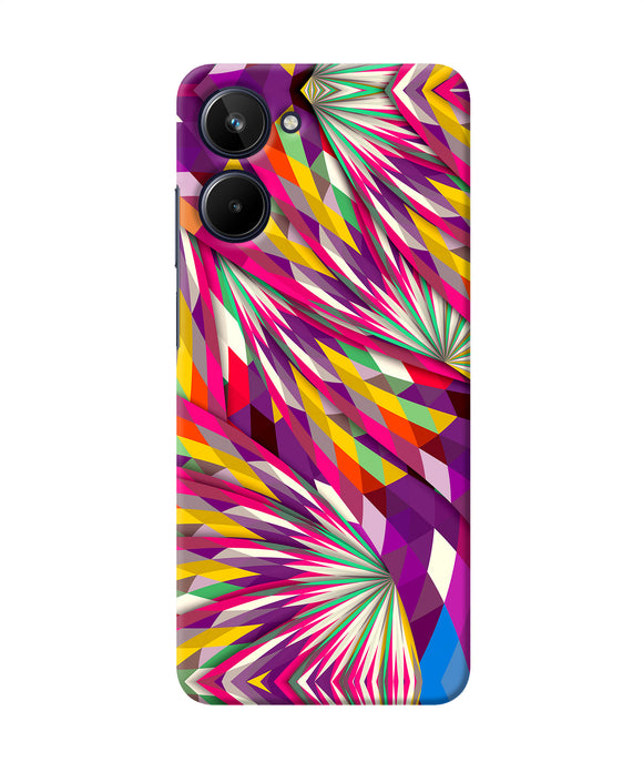 Abstract colorful print Realme 10 Back Cover