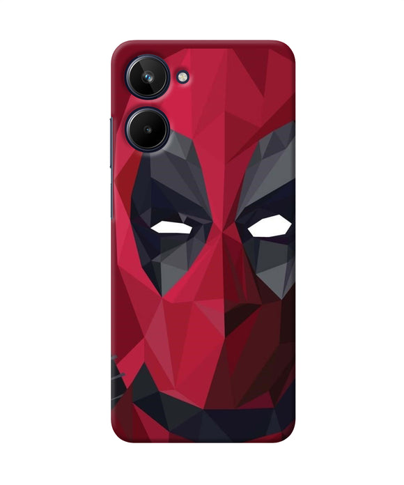 Abstract deadpool mask Realme 10 Back Cover