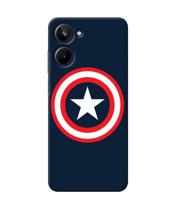 Captain america logo Realme 10 Back Cover