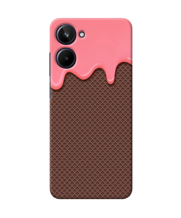 Waffle cream biscuit Realme 10 Back Cover