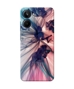 Abstract black smoke Realme 10 Back Cover