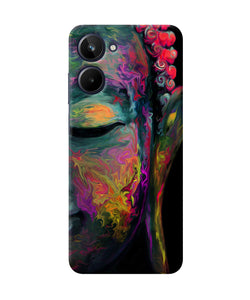 Buddha face painting Realme 10 Back Cover