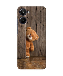 Teddy wooden Realme 10 Back Cover