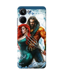 Aquaman couple water Realme 10 Back Cover