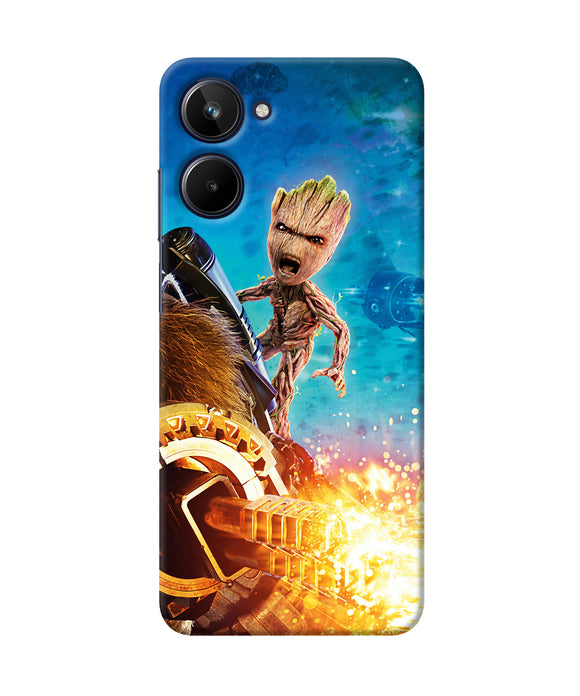 Groot angry Realme 10 Back Cover